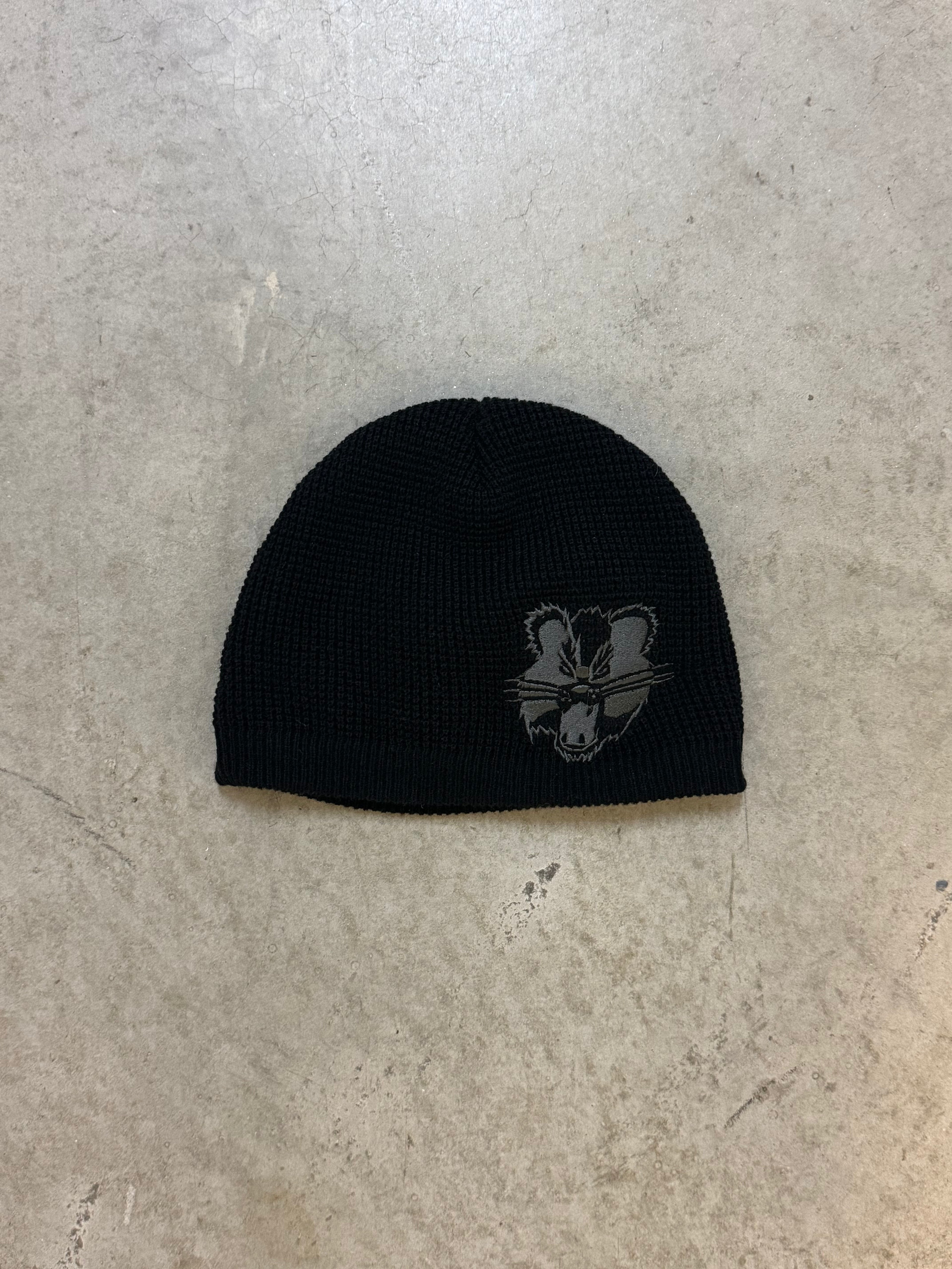 Thermal Black-Badger Beanie